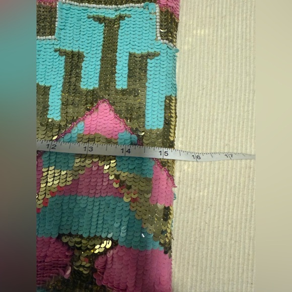 G-list Sequin Embellished Multicolor Cocktail Dress - Picture 8 of 10